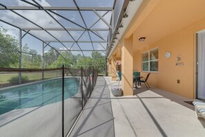 Pool - 5 Bedroom private pool home in Veranda Palms (Kissimmee)