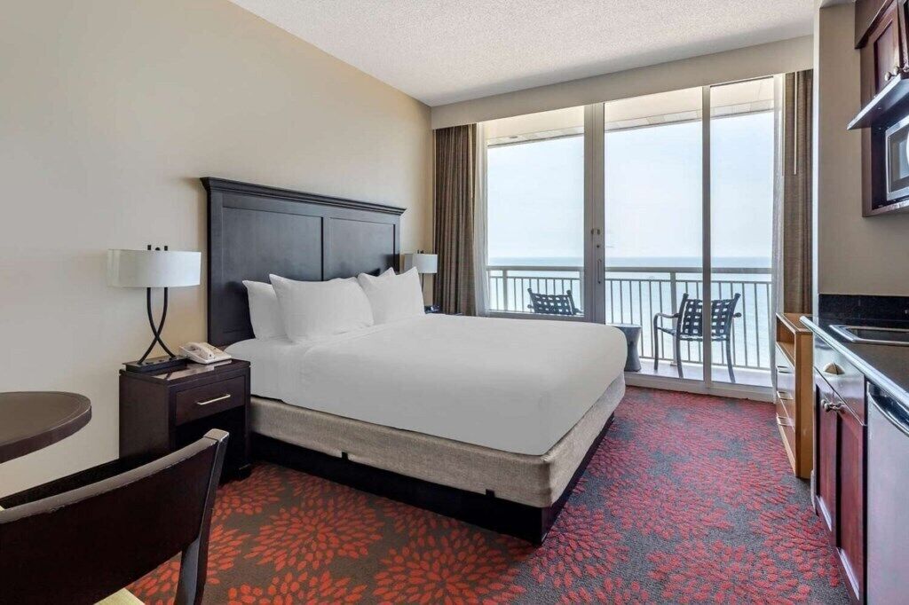 Desk, iron/ironing board, travel crib, WiFi