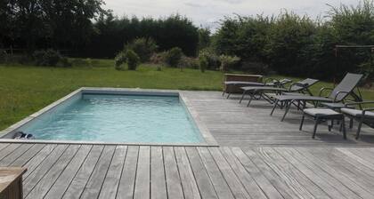 Maison Normande Typique Neuve 4p Piscine Chauffée