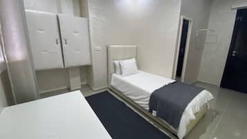 1 Schlafzimmer, Reisekinderbett, kostenloses WLAN, Bettwäsche