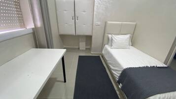 1 多间卧室、旅行婴儿床、免费 WiFi、床单