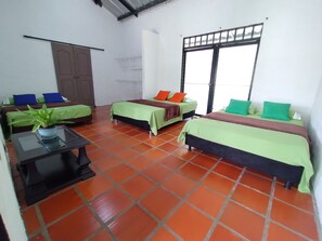 7 sovrum, gratis wi-fi och sängkläder