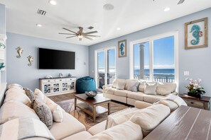 Smart TV, video games, DVD player, music library