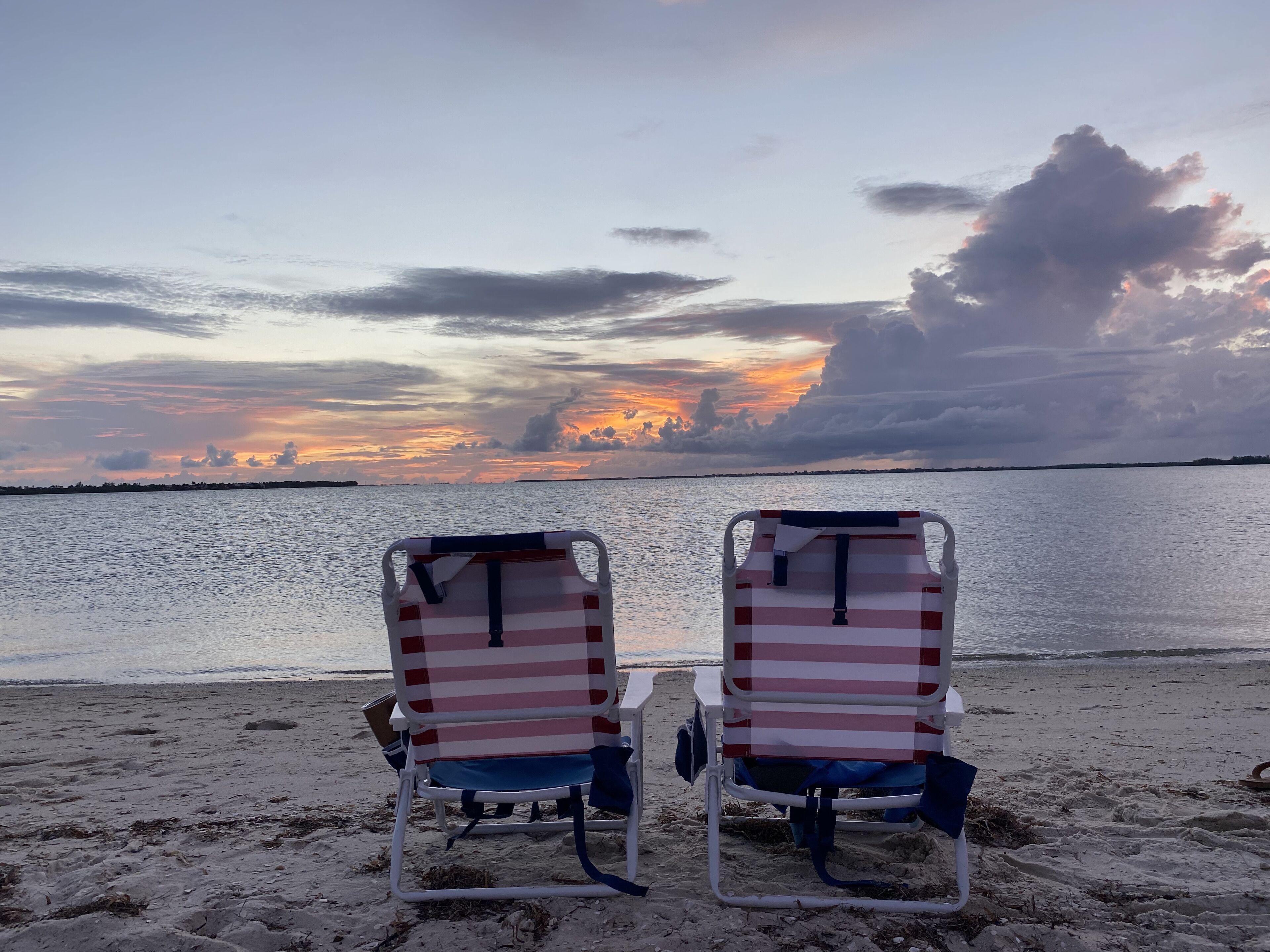 Sun loungers, beach towels
