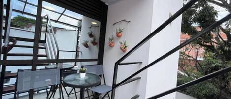 17-inch flat-screen TV with cable channels