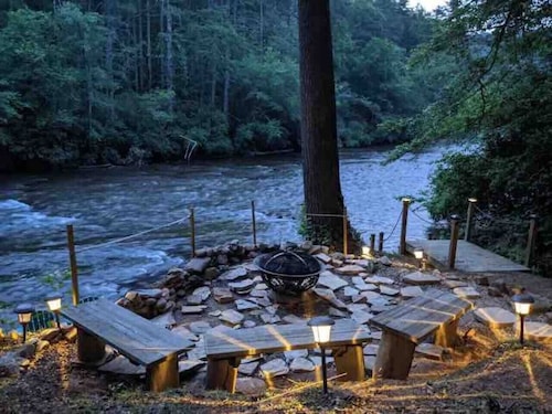 Spring Hikes in Aska Adventure Area, Riverfront