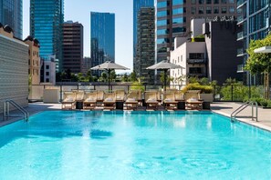 Una piscina climatizada