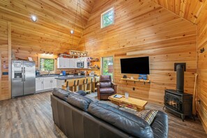 Interior - Richardson Pond - rare opportunity to rent on this body of water! (Rangeley)