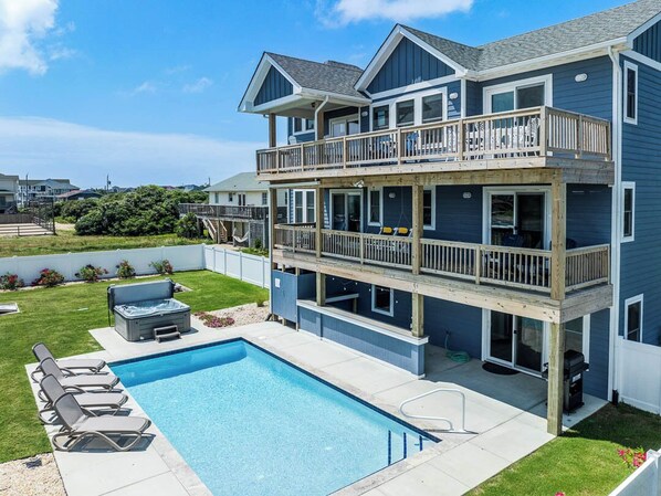 Pool - Even Keel 3007 | 730 ft to the beach | Private Pool and Hot Tub (Nags Head)