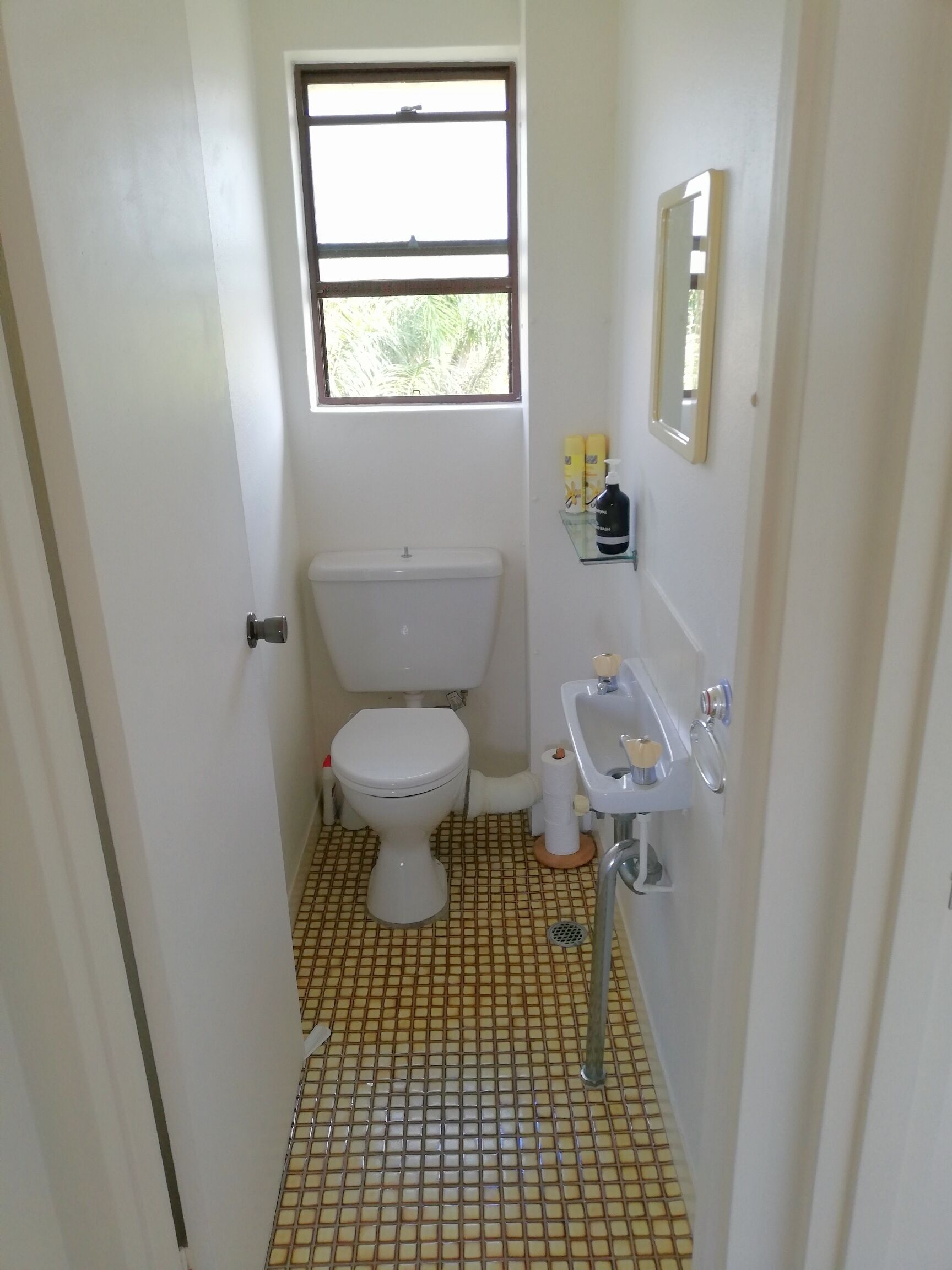 Towels, soap, toilet paper