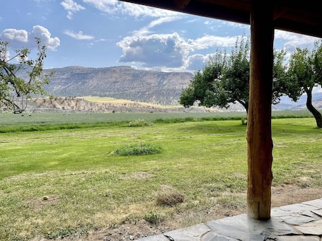 Property grounds. Cozy Cabin with River Access optional full 50amp RV hook-ups onsite
