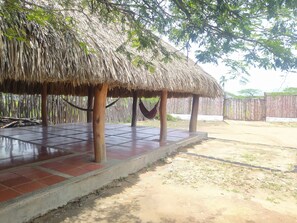 Living area - Hostal CQ Camarones (Riohacha)