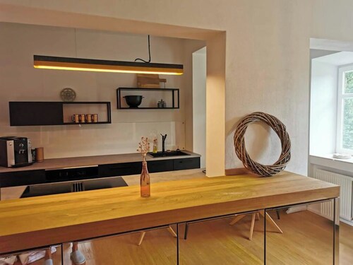 Ferienwohnung 110 qm mit Balkon und Bergblick