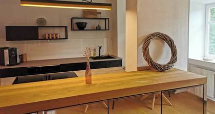 Ferienwohnung 110 qm mit Balkon und Bergblick