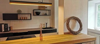 Ferienwohnung 110 qm mit Balkon und Bergblick