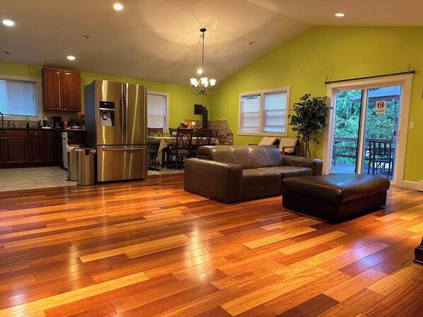 TV connectée, cheminée