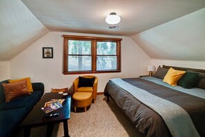 3 slaapkamers, een kluis op de kamer, een bureau