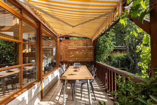 Ferienhaus 'La Casa Holzwiesen' mit privater Terrasse, privatem Garten und WLAN