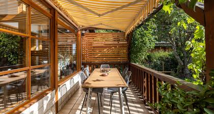 Ferienhaus 'La Casa Holzwiesen' mit privater Terrasse, privatem Garten und WLAN