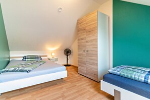 2 chambres, Wi-Fi gratuit, draps fournis