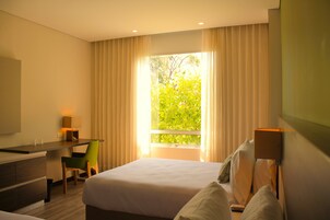 Family Room, 2 Double Beds | Premium bedding, down comforters, pillowtop beds, minibar