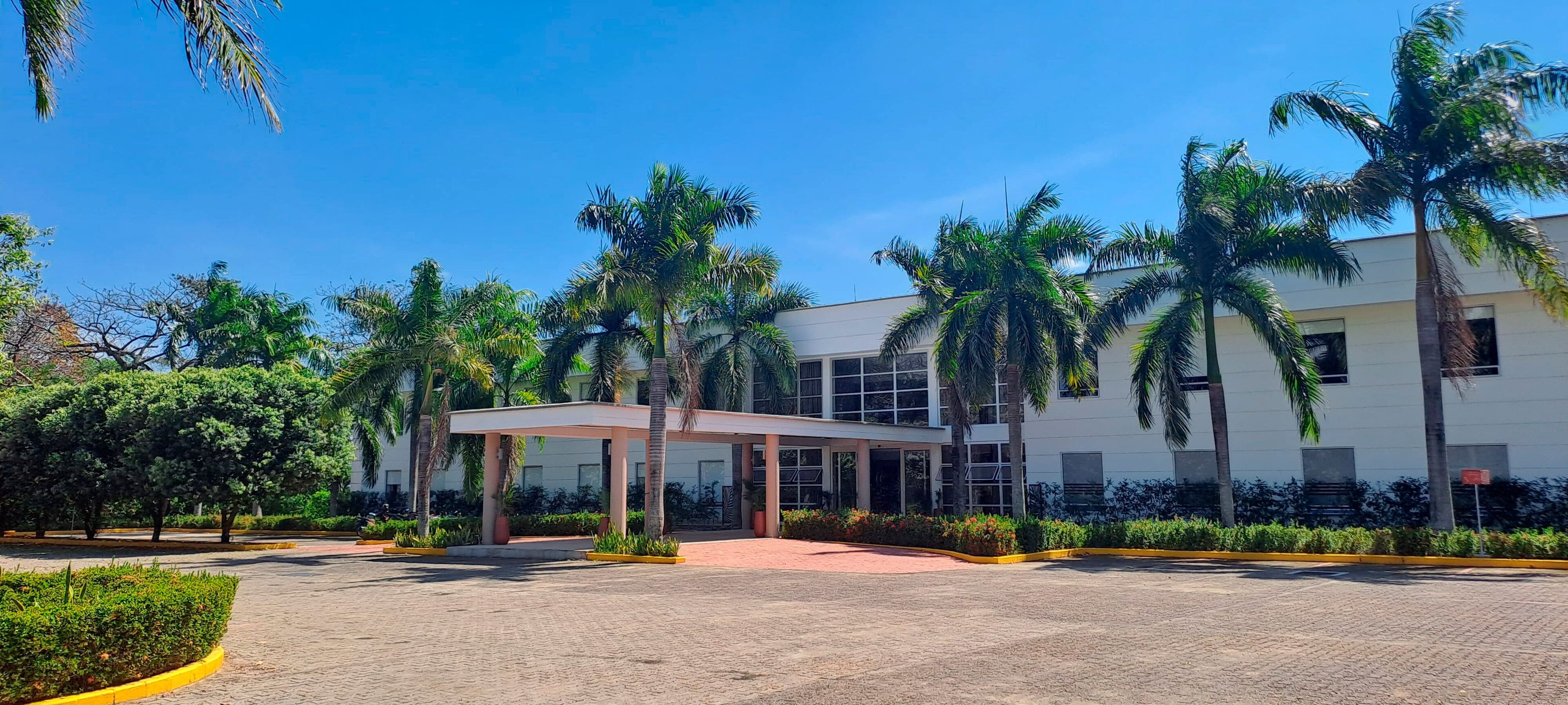 Entrée de l’hébergement