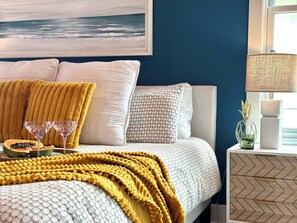 5 chambres, fer et planche à repasser, lit parapluie, Wi-Fi gratuit