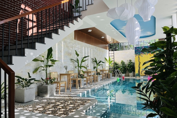 Piscine couverte