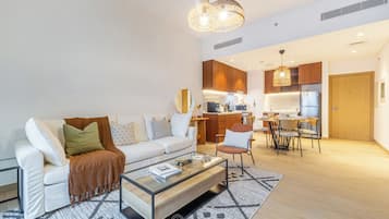 Apartamento superluxo | Área de estar