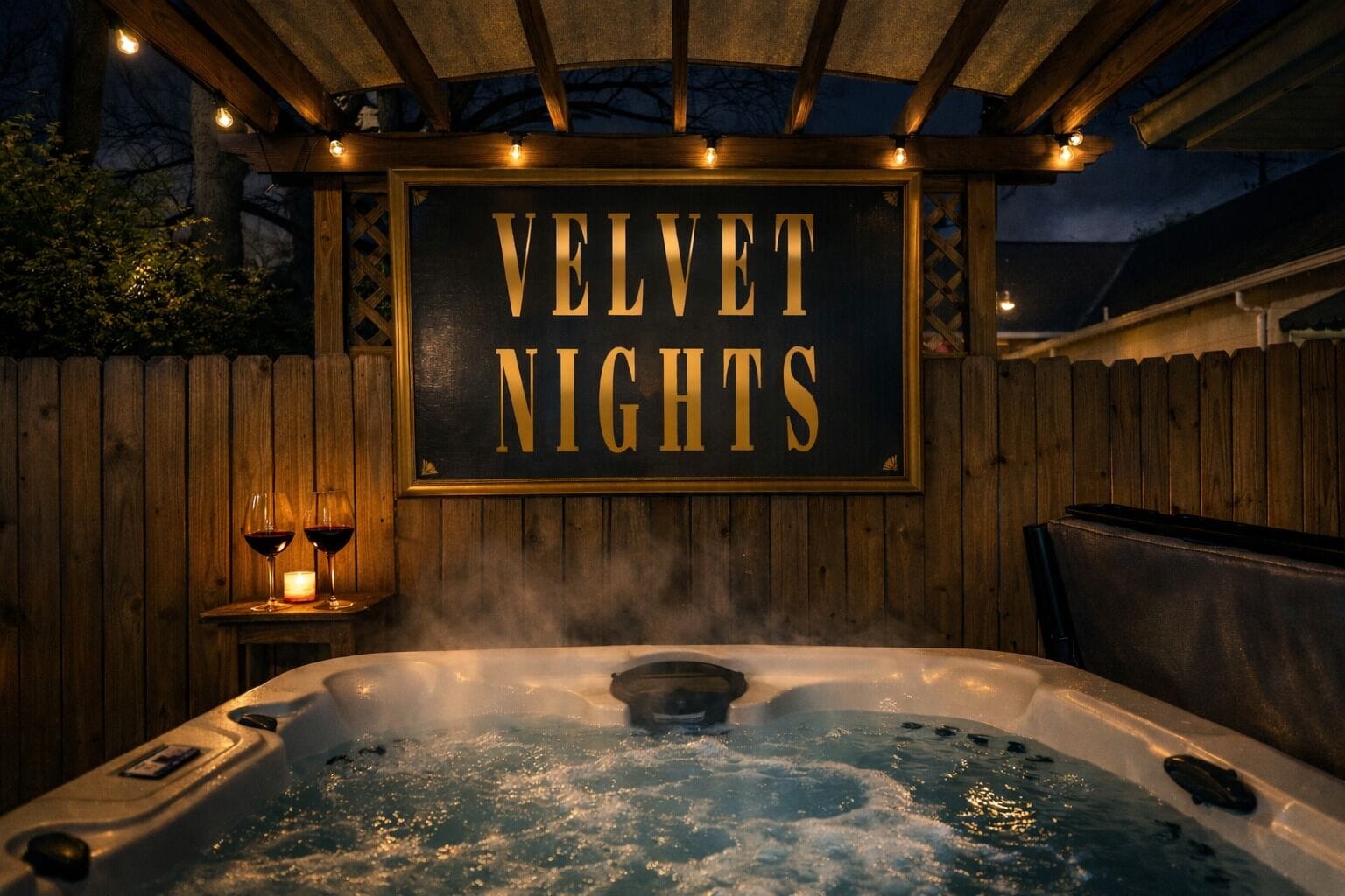 Bain à remous extérieur