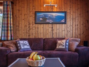 Fernseher, Kamin, DVD-Player
