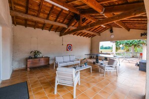 Outdoor dining - Tonnelle Gaillacoise - Aircon - Pool (Gaillac)