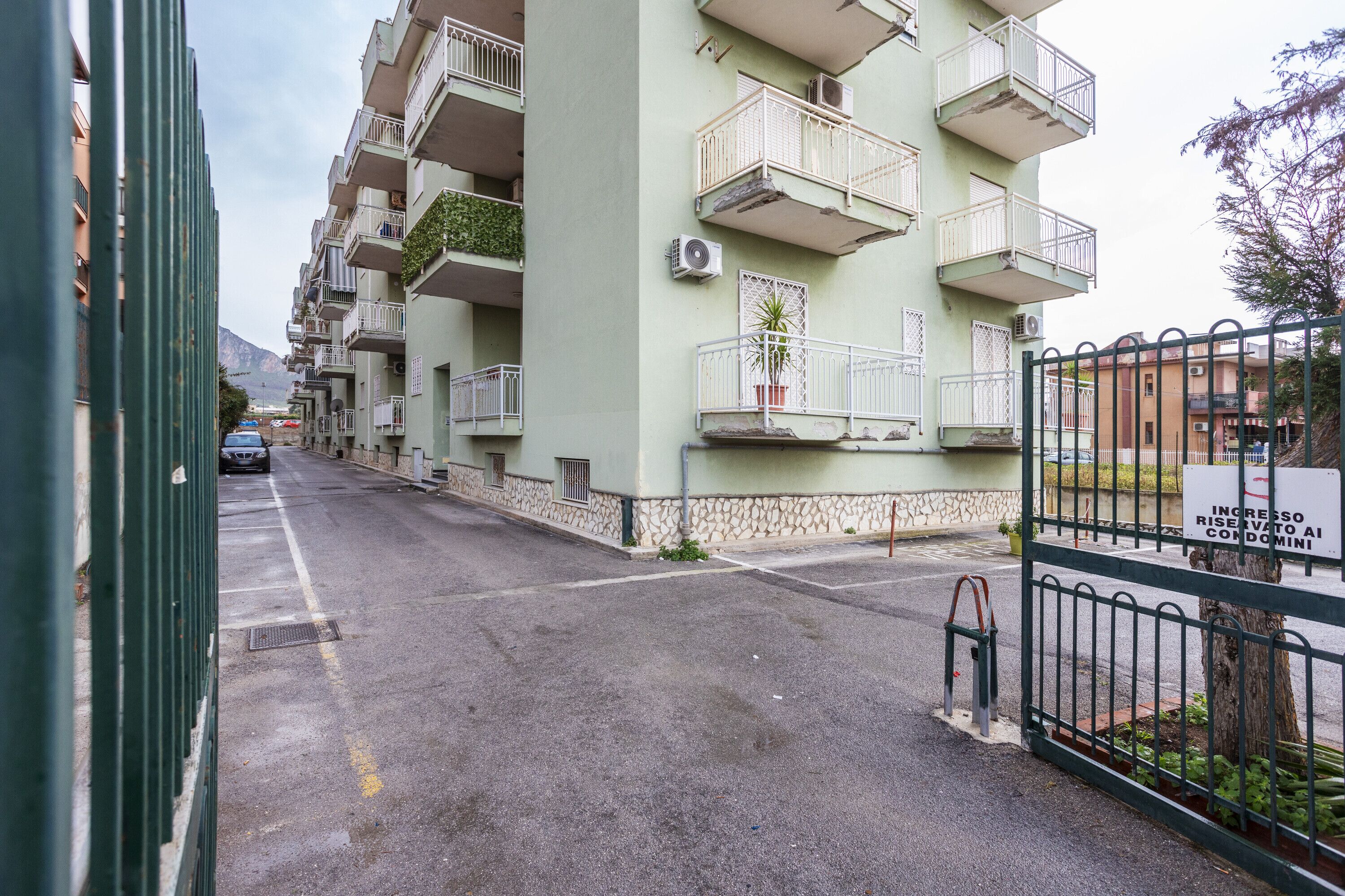 Enceinte de l’hébergement