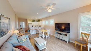 TV - Lakeside Tranquility 2BR Villa Resort Amenities (Pawleys Island)