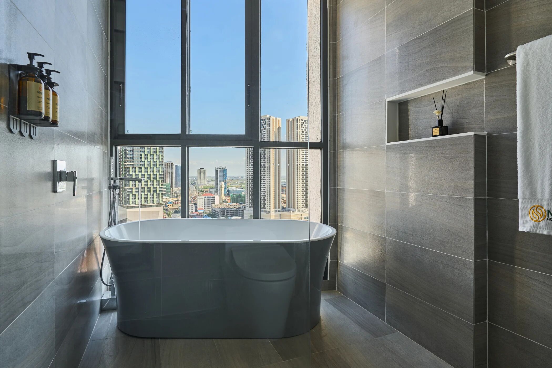Premium Duplex, 3 Bedrooms | Bathroom | Shower, rainfall showerhead, hair dryer, bathrobes