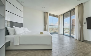 Dupleks Panorama, 2 kamar tidur | Pemandangan kota