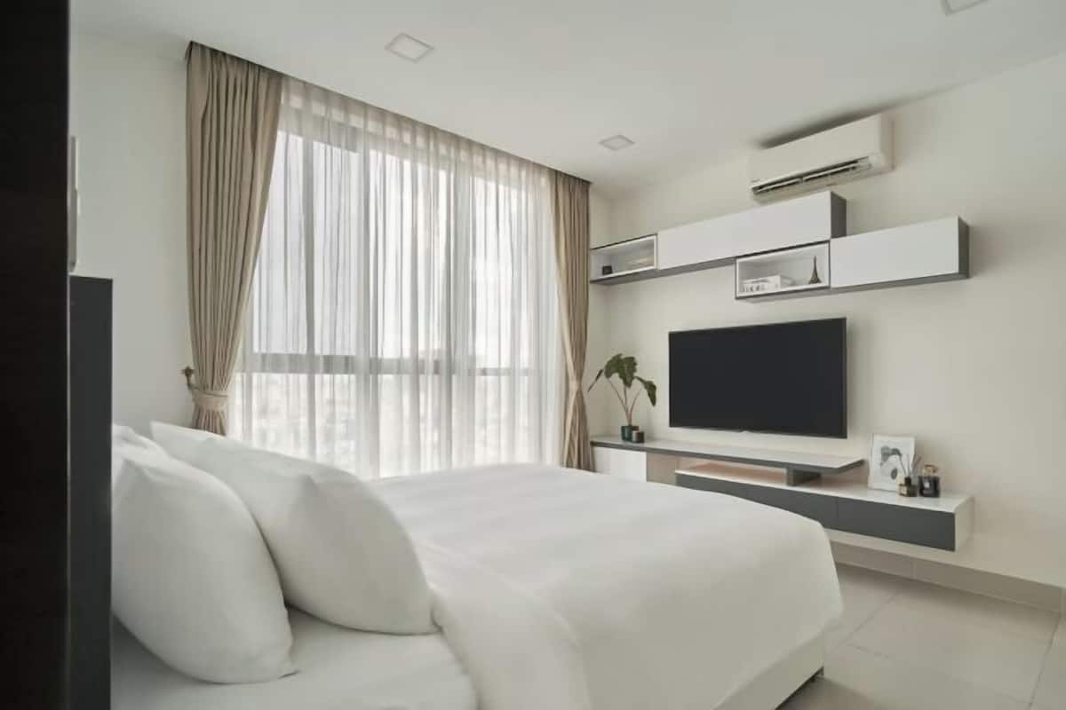 In-room safe, desk, blackout curtains, soundproofing