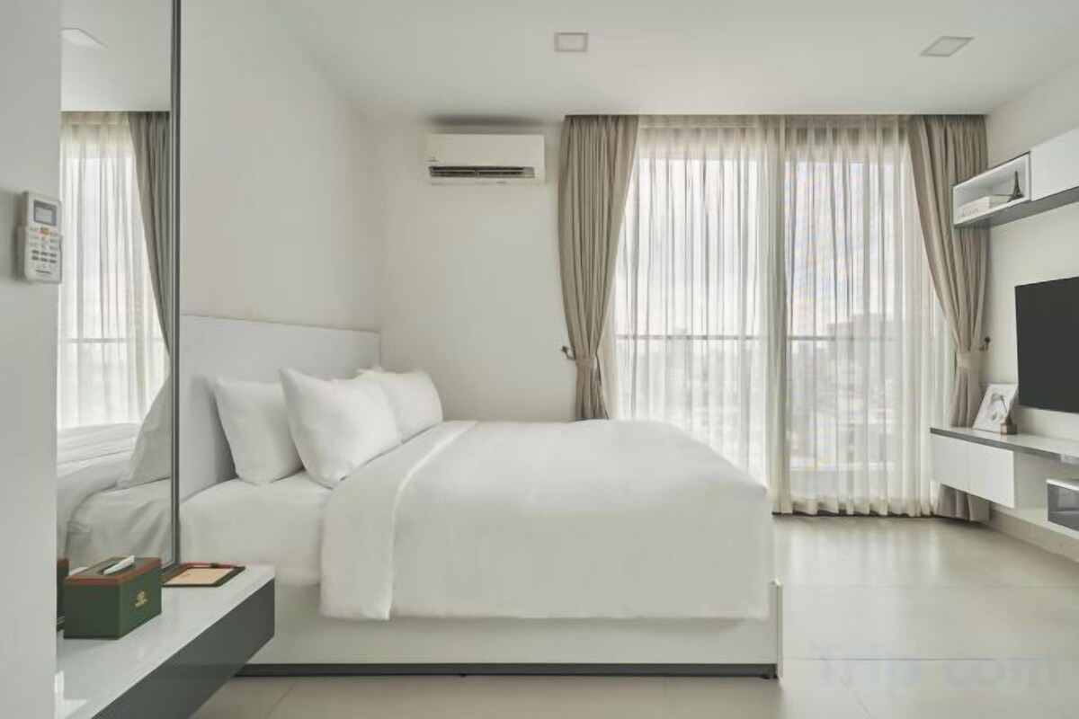 In-room safe, desk, blackout curtains, soundproofing