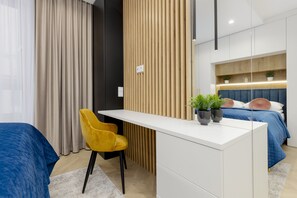 Leilighet, 2 soverom, balkong | 2 soverom og sengetøy