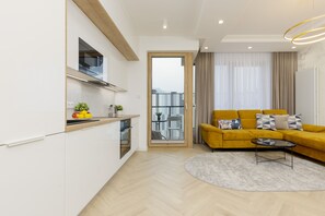 Leilighet, 2 soverom, balkong | 2 soverom og sengetøy