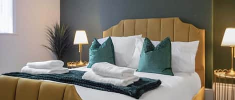 4 habitaciones, internet y ropa de cama