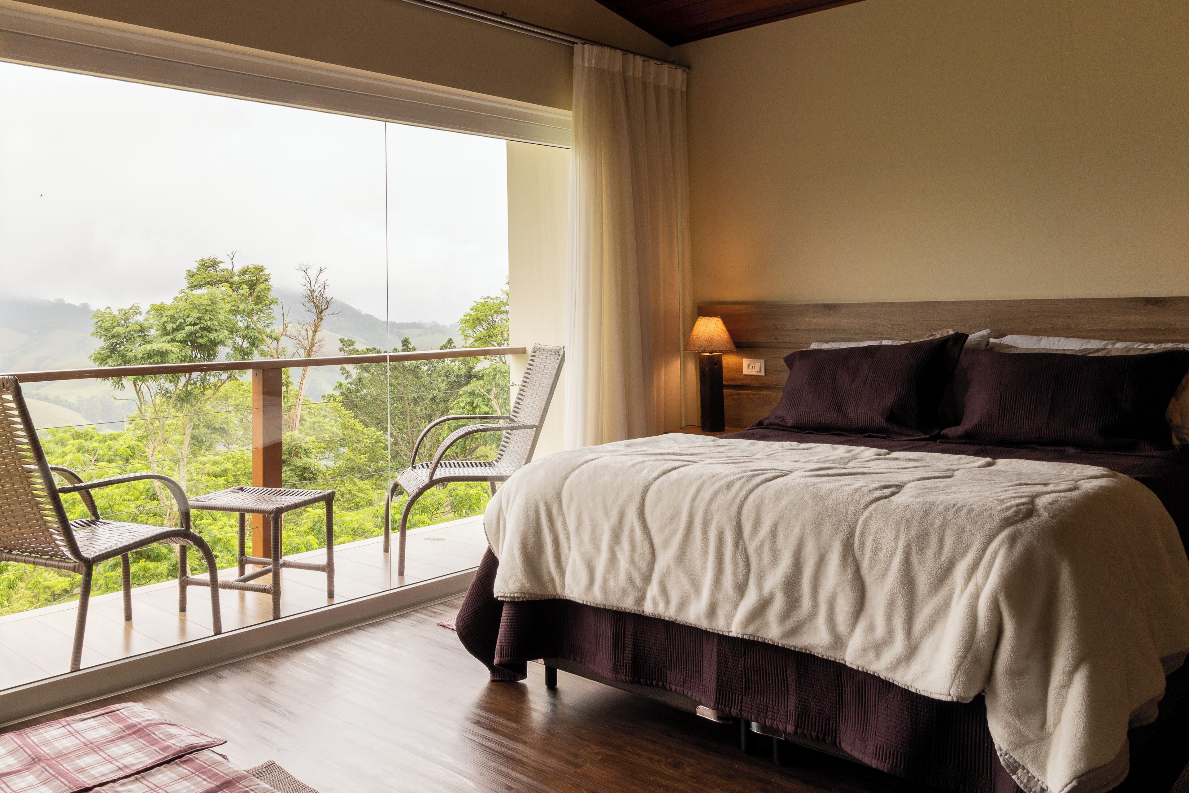 Deluxe Chalet, 1 Queen Bed with Sofa bed, Balcony, Mountain View | 1 bedroom, premium bedding, desk, laptop workspace
