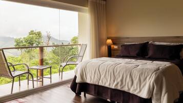 Deluxe Chalet, 1 Queen Bed with Sofa bed, Balcony, Mountain View | 1 bedroom, premium bedding, desk, laptop workspace