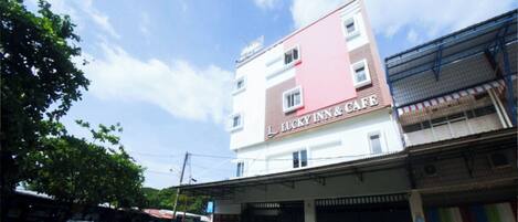 Fassade der Unterkunft