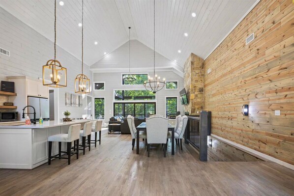 Dining - Spacious Group Getaway w/ Game Room & Outdoor Fun (Broken Bow)