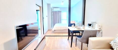 1 soverom, strykejern/-brett, wi-fi og sengetøy