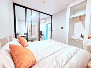 1 chambre, fer et planche à repasser, Wi-Fi, draps fournis