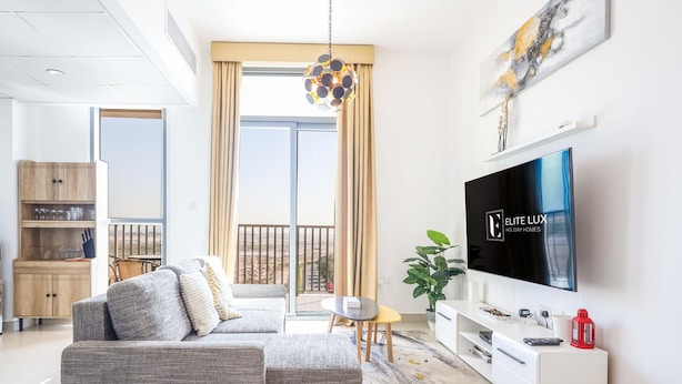 Apartment | 1 bedroom - Elite LUX Holiday Homes - Modern 1BR Resort Amenities in Production City (Dubai)