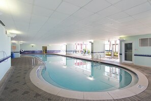 Indoor pool, a heated pool
