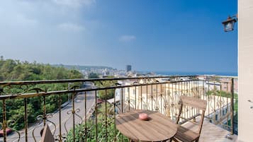 Dobbeltværelse - balkon - havudsigt | Balkon